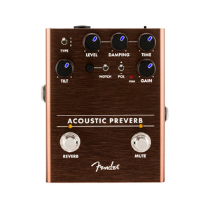 [PREORDER] Fender Acoustic Preamp / Reverb Guitar Effects Pedal