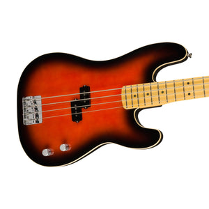 [PREORDER 2 WEEKS] Fender Aerodyne Special Precision Bass Guitar, Maple FB, Hot Rod Burst
