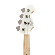 Squier Contemporary Active Jazz Bass HH Guitar, Maple FB, Flat White