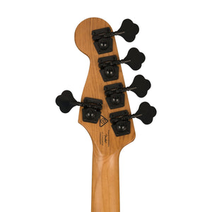 [PREORDER] Squier Contemporary Active Jazz Bass HH V Bass Guitar, Gunmetal Metallic