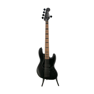 [PREORDER 2 WEEKS] Squier FSR Contemporary Active Jazz V Bass Guitar, Flat Black