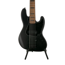 [PREORDER 2 WEEKS] Squier FSR Contemporary Active Jazz V Bass Guitar, Flat Black