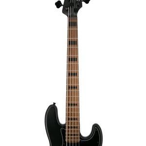 [PREORDER 2 WEEKS] Squier FSR Contemporary Active Jazz V Bass Guitar, Flat Black