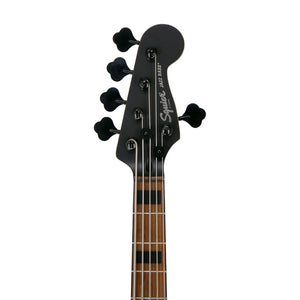 [PREORDER 2 WEEKS] Squier FSR Contemporary Active Jazz V Bass Guitar, Flat Black