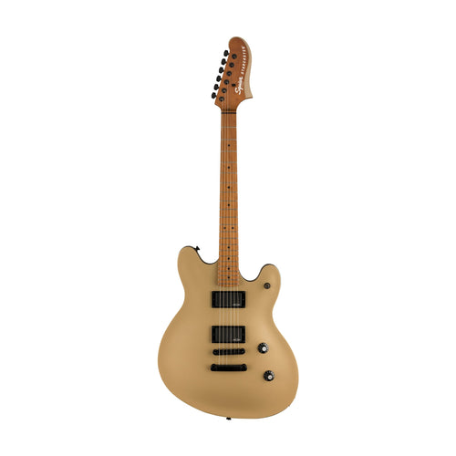 [PREORDER] Squier Contemporary Active Starcaster Electric Guitar, Shoreline Gold