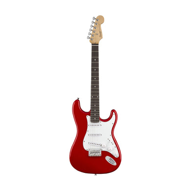 [PREORDER 2 WEEKS] Squier MM Stratocaster Hardtail Electric Guitar, Laurel FB, Red