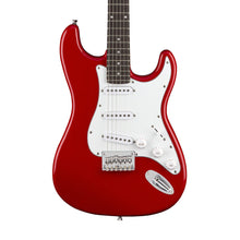 [PREORDER 2 WEEKS] Squier MM Stratocaster Hardtail Electric Guitar, Laurel FB, Red