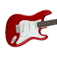 [PREORDER 2 WEEKS] Squier MM Stratocaster Hardtail Electric Guitar, Laurel FB, Red