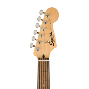 [PREORDER] Squier FSR Sonic Stratocaster Electric Guitar w/Black Pickguard, Laurel FB, Arctic White
