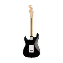 [PREORDER] Squier Sonic Stratocaster Electric Guitar w/White Pickguard, Maple FB, Black