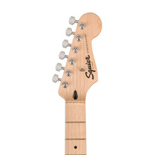 [PREORDER] Squier Sonic Stratocaster Electric Guitar w/White Pickguard, Maple FB, Black