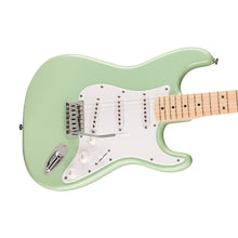 [PREORDER] Squier FSR Sonic Stratocaster Electric Guitar w/White Pickguard, Maple FB, Surf Green
