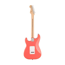 [PREORDER] Squier FSR Sonic Stratocaster Electric Guitar w/White Pickguard, Maple FB, Tahitian Coral