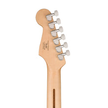 Squier Sonic Stratocaster HSS Electric Guitar w/White Pickguard, Maple FB, Tahitian Coral