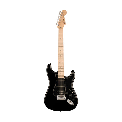 [PREORDER] Squier Sonic Stratocaster HSS Electric Guitar w/Black Pickguard, Maple FB, Black