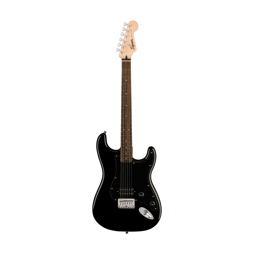 [PREORDER] Squier Sonic Stratocaster HT H Electric Guitar w/Black Pickguard, Laurel FB, Black