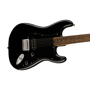 [PREORDER] Squier Sonic Stratocaster HT H Electric Guitar w/Black Pickguard, Laurel FB, Black