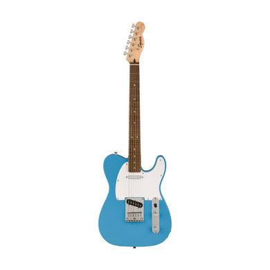 [PREORDER] Squier Sonic Telecaster Electric Guitar w/White Pickguard, Laurel FB, California Blue