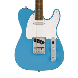 Squier Sonic Telecaster Electric Guitar w/White Pickguard, Laurel FB, California Blue