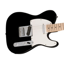 [PREORDER] Squier Sonic Telecaster Electric Guitar w/White Pickguard, Maple FB, Black