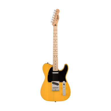 [PREORDER] Squier Sonic Telecaster Electric Guitar w/Black Pickguard, Maple FB, Butterscotch Blonde