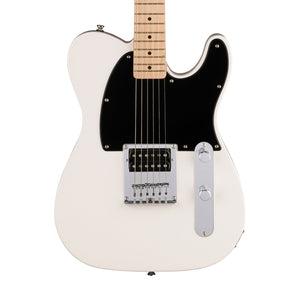 Squier Sonic Esquire H Electric Guitar w/Black Pickguard, Maple FB, Arctic White