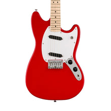 [PREORDER] Squier Sonic Mustang Electric Guitar w/White Pickguard, Maple FB, Torino Red
