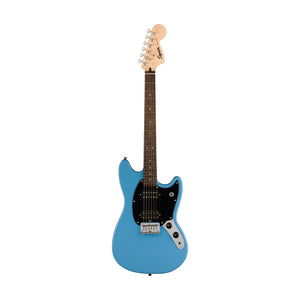 [PREORDER] Squier Sonic Mustang HH Electric Guitar w/Black Pickguard, Laurel FB, California Blue