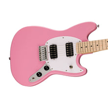 [PREORDER] Squier Sonic Mustang HH Electric Guitar w/White Pickguard, Maple FB, Flash Pink