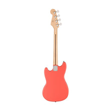 Squier Sonic Bronco Bass Guitar w/White Pickguard, Maple FB, Tahitian Coral