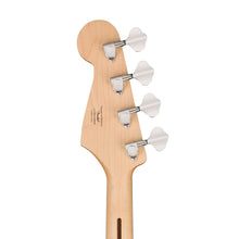 Squier Sonic Bronco Bass Guitar w/White Pickguard, Maple FB, Tahitian Coral
