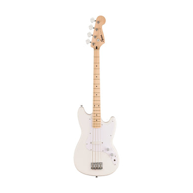 [PREORDER] Squier Sonic Bronco Bass Guitar w/White Pickguard, Maple FB, Arctic White