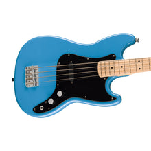 Squier FSR Sonic Bronco Bass Guitar w/Black Pickguard, Maple FB, California Blue
