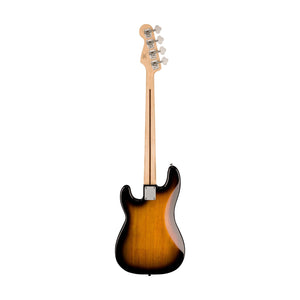 [PREORDER] Squier Sonic Precision Bass Guitar w/White Pickguard, Maple FB, 2-Color Sunburst