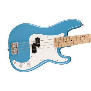 [PREORDER] Squier Sonic Precision Bass Guitar w/White Pickguard, Maple FB, California Blue