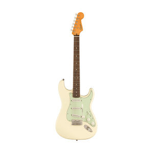 [PREORDER] Squier Classic Vibe 60s Stratocaster Electric Guitar, Laurel FB, Olympic White