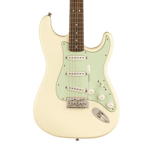 [PREORDER] Squier FSR Classic Vibe 60s Stratocaster Electric Guitar, Indian Laurel FB, Olympic White