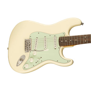 [PREORDER] Squier FSR Classic Vibe 60s Stratocaster Electric Guitar, Indian Laurel FB, Olympic White