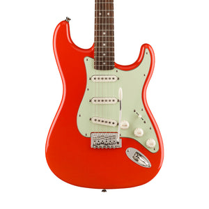 Squier FSR Classic Vibe 60s Stratocaster Electric Guitar, Indian Laurel FB, Fiesta Red