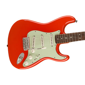 Squier FSR Classic Vibe 60s Stratocaster Electric Guitar, Indian Laurel FB, Fiesta Red