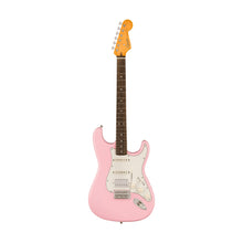 Squier FSR Classic Vibe 60s Stratocaster HSS Electric Guitar, Laurel FB, Shell Pink