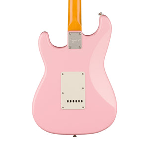Squier FSR Classic Vibe 60s Stratocaster HSS Electric Guitar, Laurel FB, Shell Pink