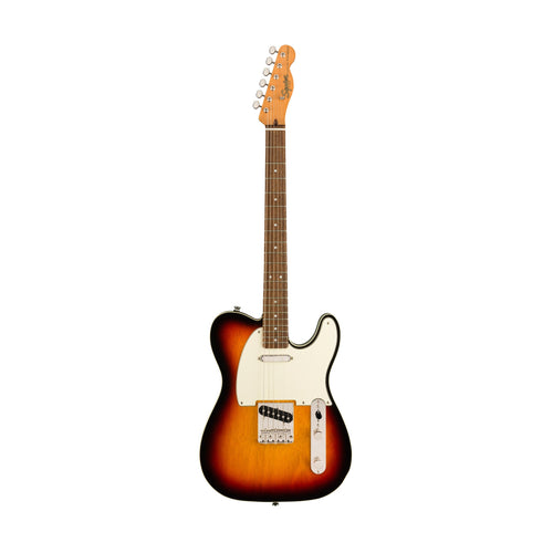 [PREORDER 2 WEEKS] Squier Classic Vibe 60s Custom Telecaster Electric Guitar, Laurel FB, 3-Tone Sunburst