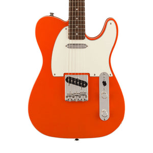 Squier FSR Classic Vibe 60s Custom Telecaster Electric Guitar, Indian Laurel FB, Candy Tangerine