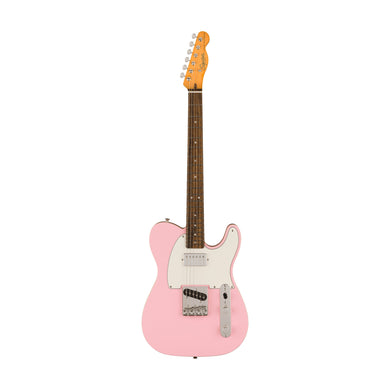 Squier FSR Classic Vibe 60s Custom Telecaster Electric Guitar, Laurel FB, Shell Pink
