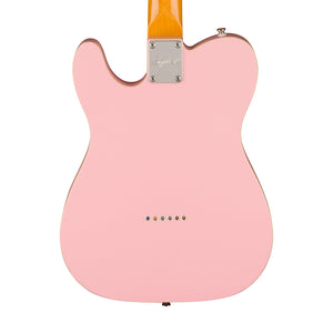 Squier FSR Classic Vibe 60s Custom Telecaster Electric Guitar, Laurel FB, Shell Pink