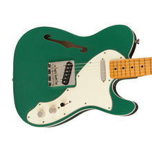 Squier FSR Classic Vibe 60s Telecaster Thinline Electric Guitar, Maple FB, Sherwood Green