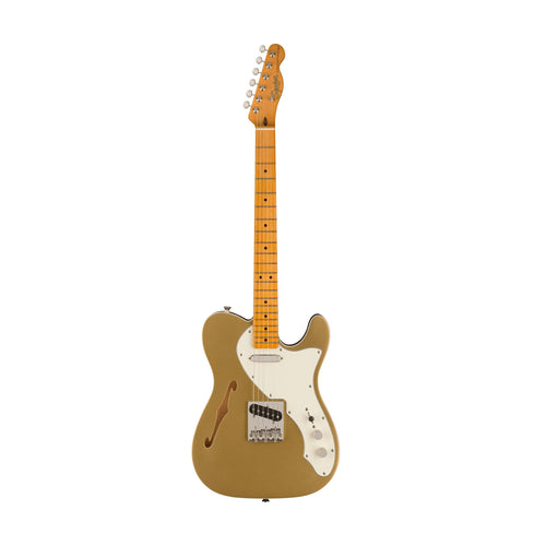 [PREORDER] Squier FSR Classic Vibe 60s Telecaster Thinline Electric Guitar, Maple FB, Aztec Gold