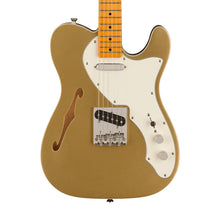 Squier FSR Classic Vibe 60s Telecaster Thinline Electric Guitar, Maple FB, Aztec Gold