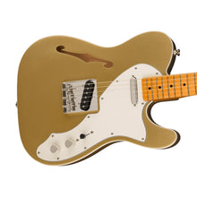 Squier FSR Classic Vibe 60s Telecaster Thinline Electric Guitar, Maple FB, Aztec Gold